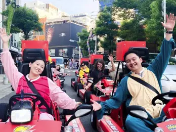 En mindeværdig tur med Osaka Street Kart!