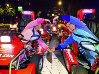 Zwiedzanie w stylu: Jazda na gokartach wokół wież Tokio