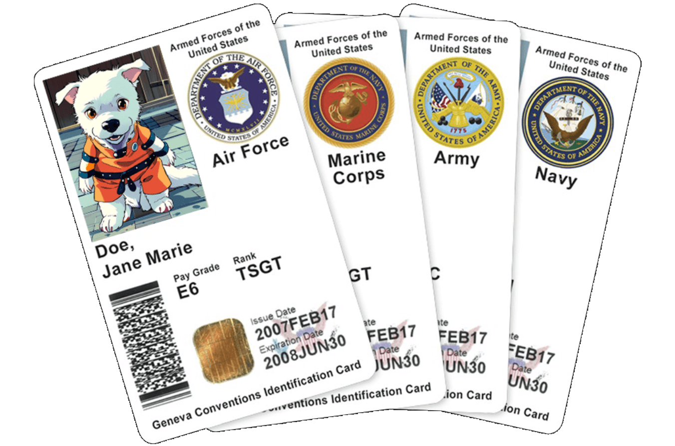 U.S. Military ID Cards